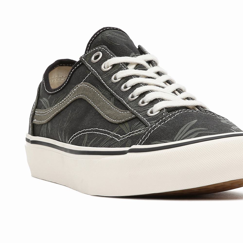 Tenis Vans Eco Theory Estilo 36 Decon Sf Mujer Negras | NUK108953