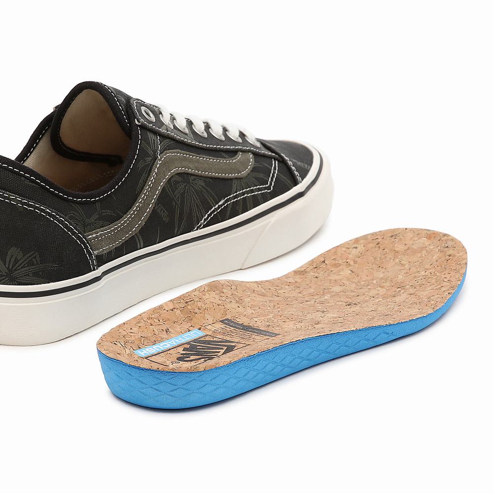 Tenis Vans Eco Theory Estilo 36 Decon Sf Mujer Negras | NUK108953