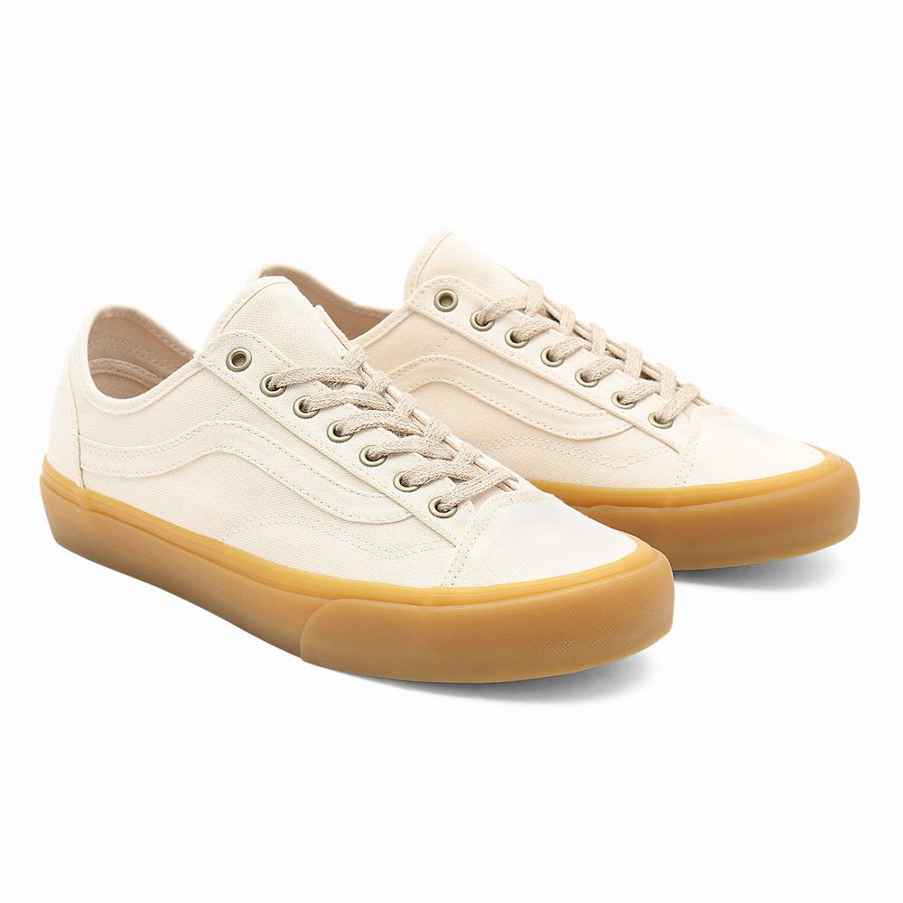 Tenis Vans Eco Theory Estilo 36 Decon Sf Mujer Beige | PYA627154