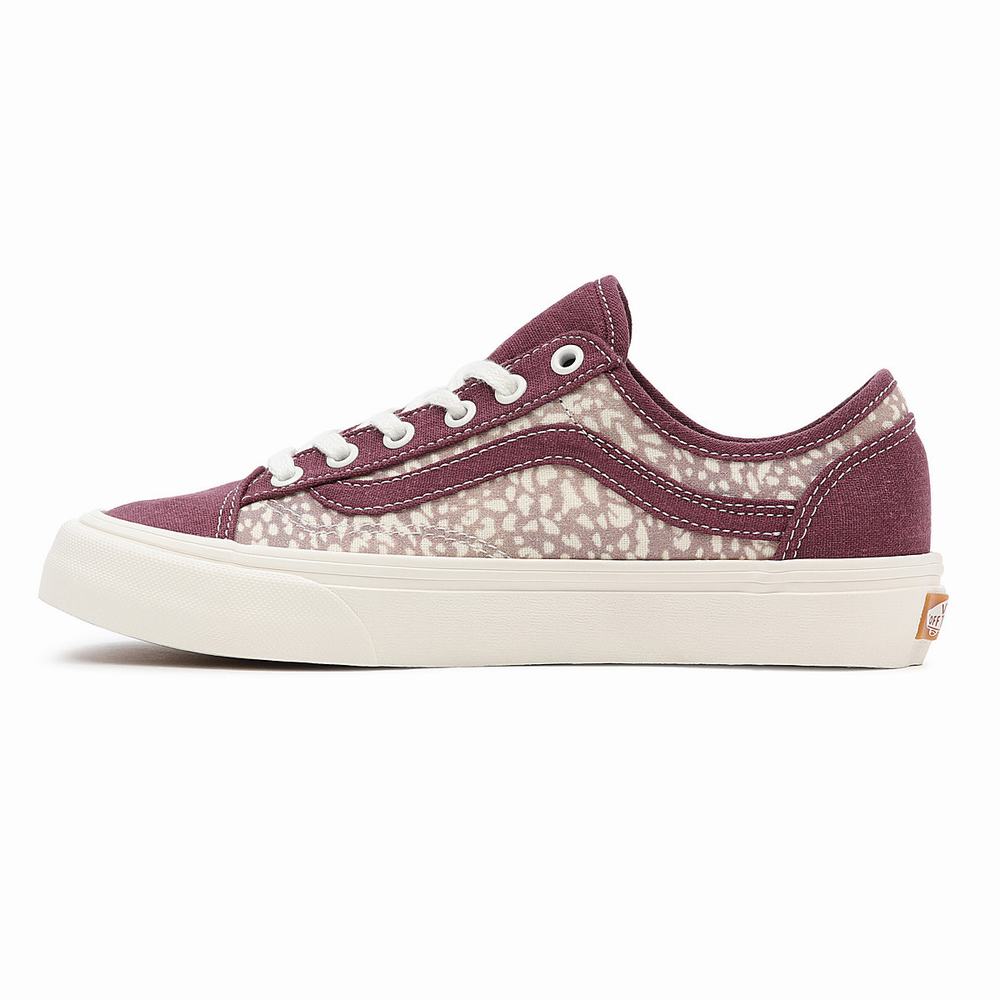 Tenis Vans Eco Theory Estilo 36 Decon Sf Mujer Rojas | YVX146375