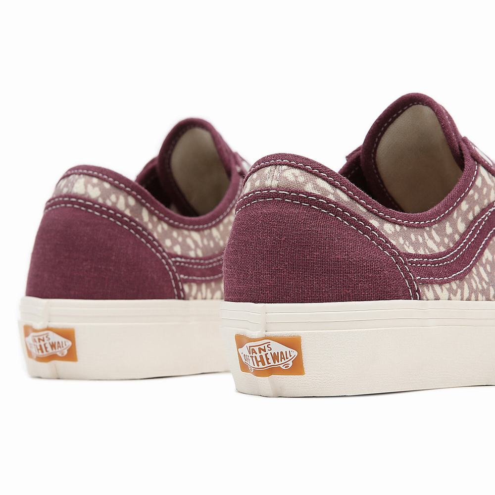 Tenis Vans Eco Theory Estilo 36 Decon Sf Mujer Rojas | YVX146375