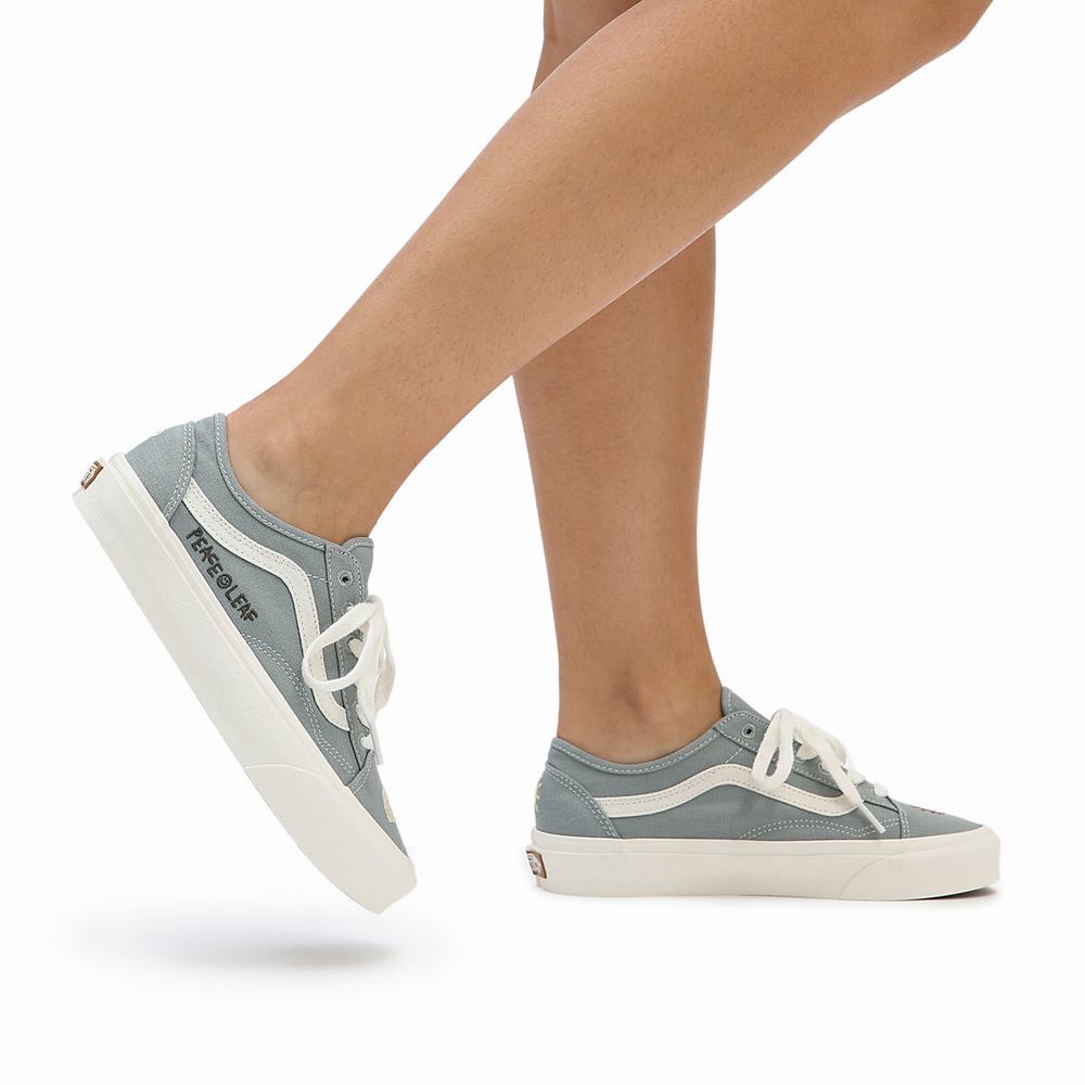 Tenis Vans Eco Theory Old Skool Tapered Mujer Verde | UOP215834