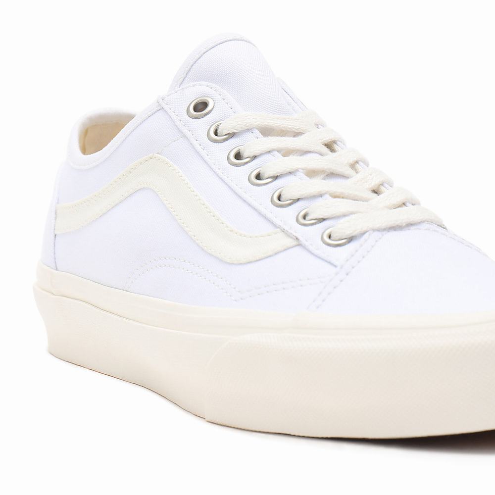 Tenis Vans Eco Theory Old Skool Tapered Mujer Blancas | WIN219806