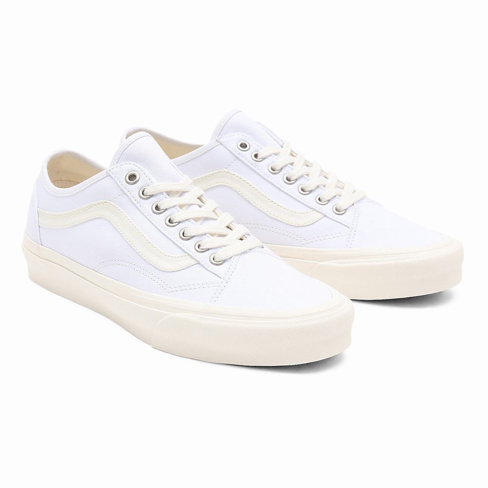 Tenis Vans Eco Theory Old Skool Tapered Mujer Blancas | WIN219806