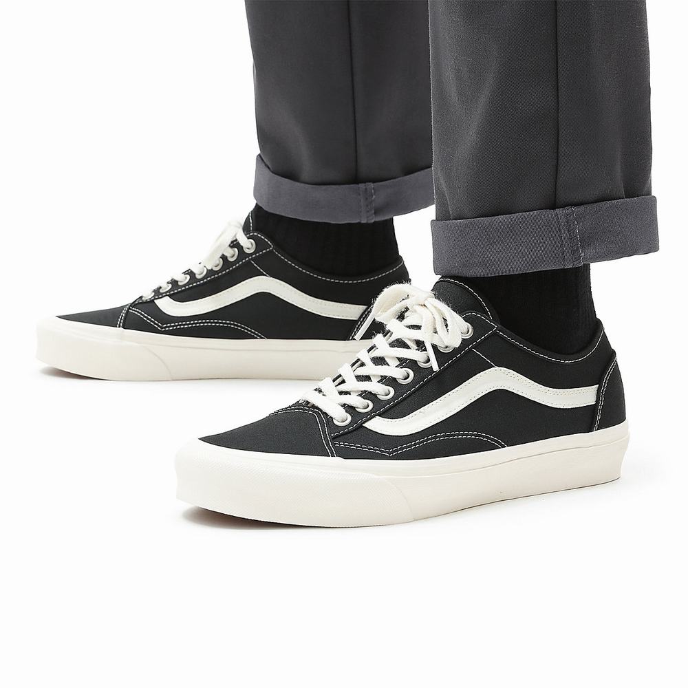 Tenis Vans Eco Theory Old Skool Tapered Hombre Negras | ZTO629578