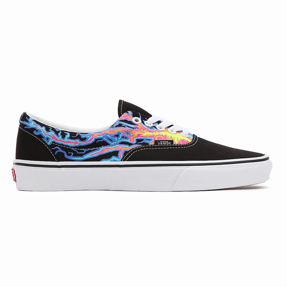 Tenis Vans Electric Flame Era Hombre Negras/Multicolor | TZU370864