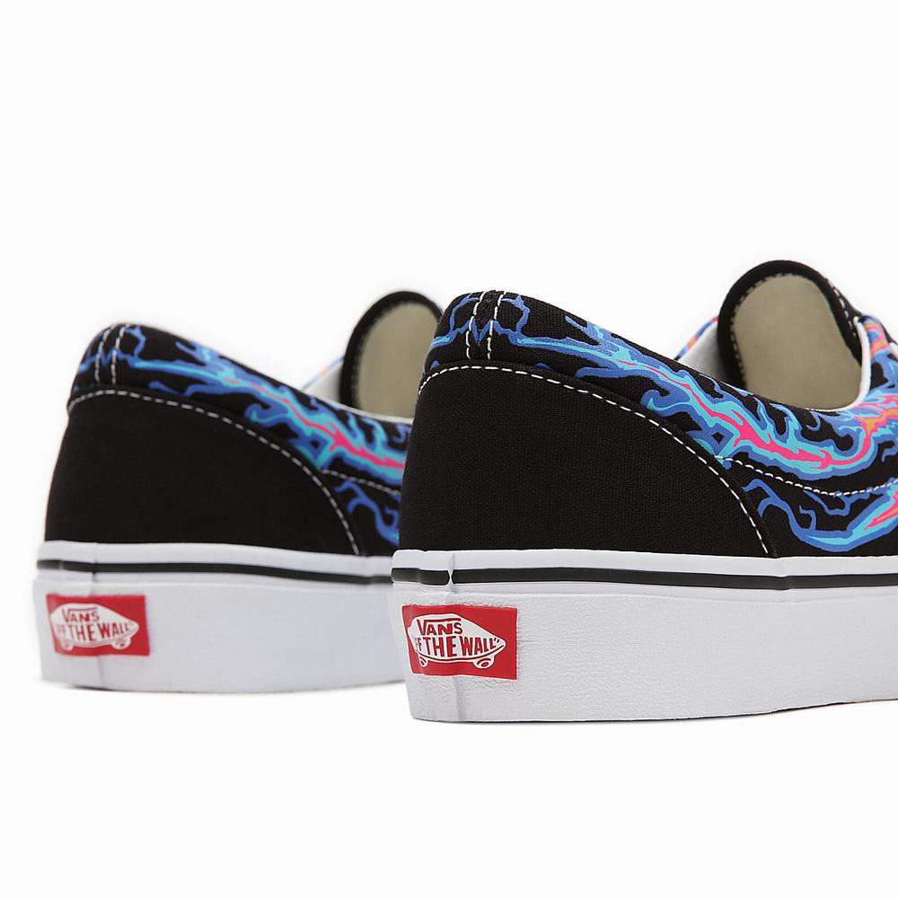 Tenis Vans Electric Flame Era Hombre Negras/Multicolor | TZU370864