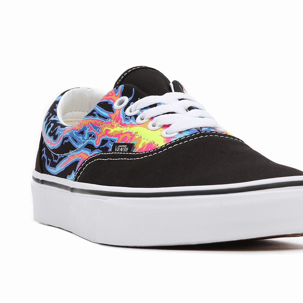 Tenis Vans Electric Flame Era Hombre Negras/Multicolor | TZU370864