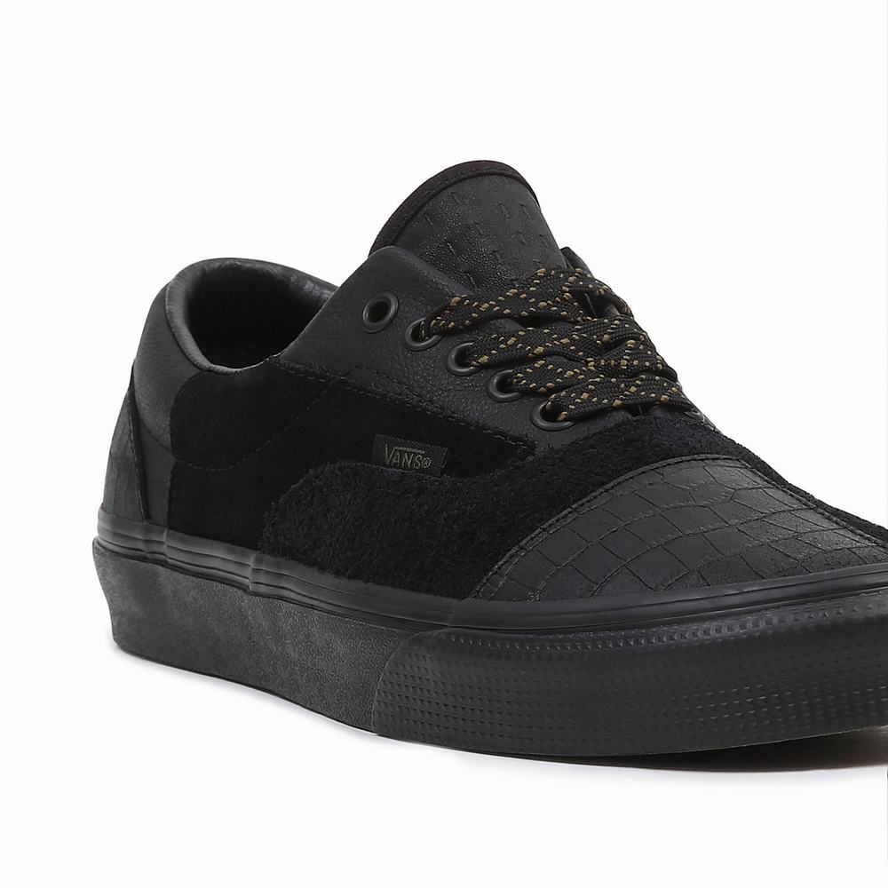 Tenis Vans Era Patchwork Hombre Negras | WCS061475