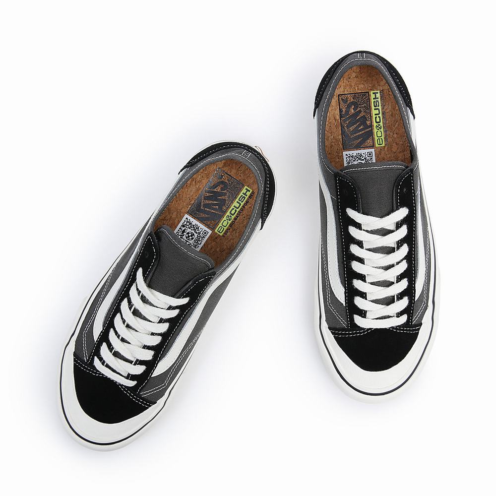 Tenis Vans Estilo 136 Decon VR3 Hombre Negras | AOE538246