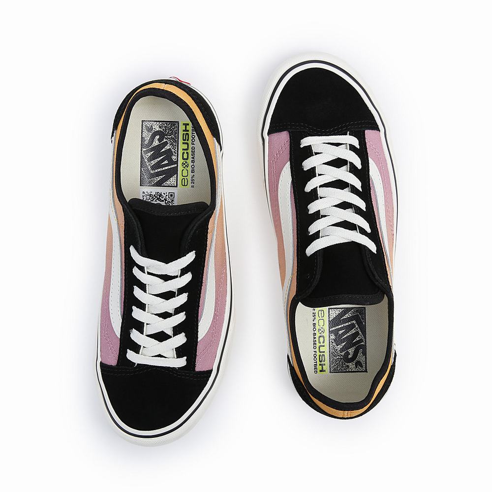 Tenis Vans Estilo 36 Decon VR3 Hombre Amarillo/Rosas | MYA390546