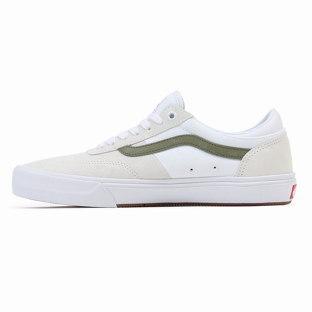 Tenis Vans Gilbert Crockett Hombre Blancas/Beige | CZD627045