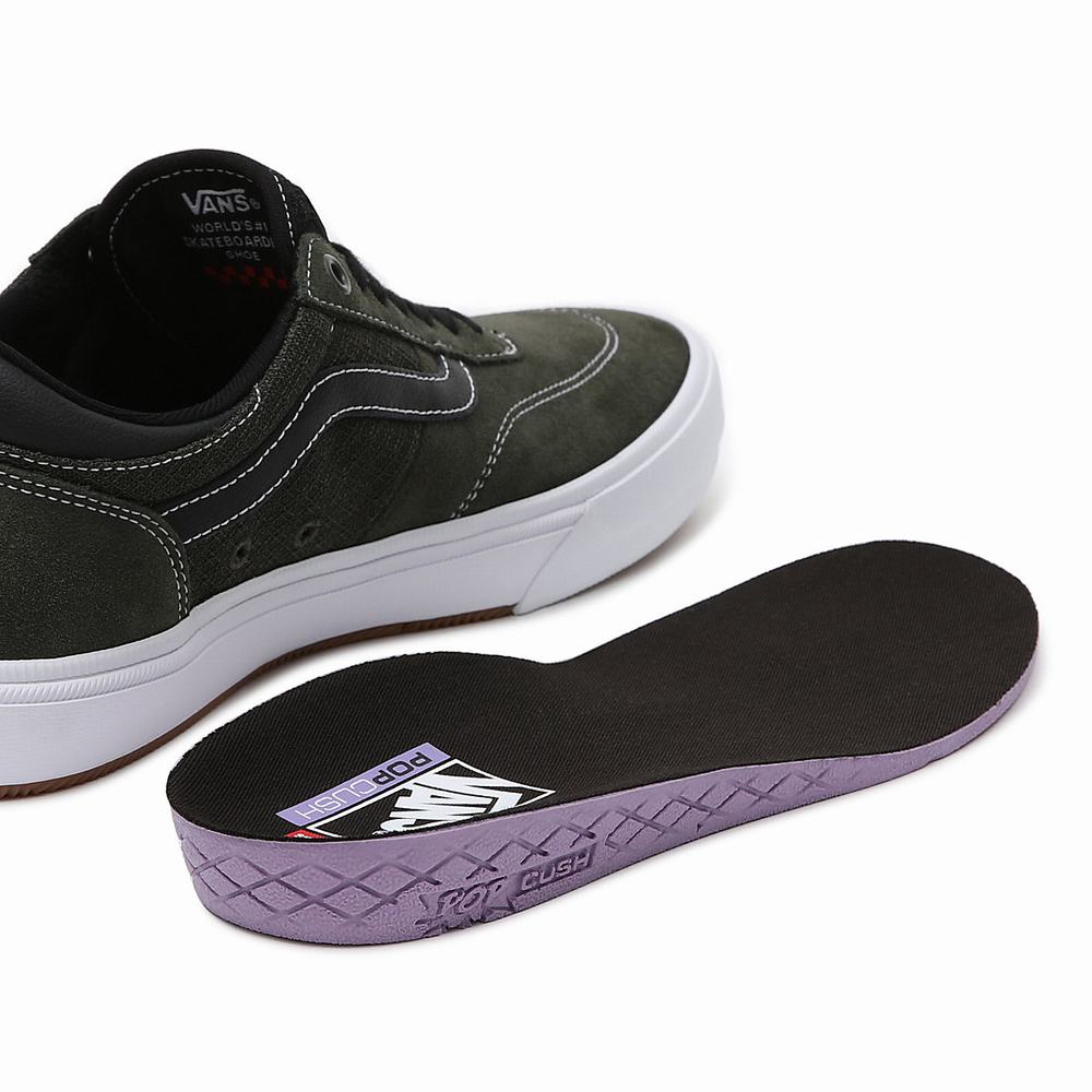 Tenis Vans Gilbert Crockett Hombre Verde | VMC376149