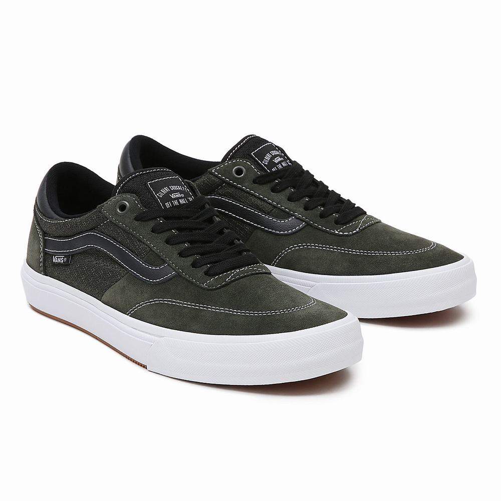 Tenis Vans Gilbert Crockett Hombre Verde | VMC376149