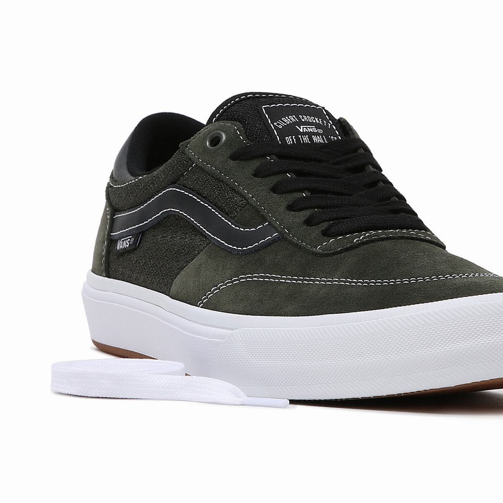 Tenis Vans Gilbert Crockett Mujer Verde | PSX327018