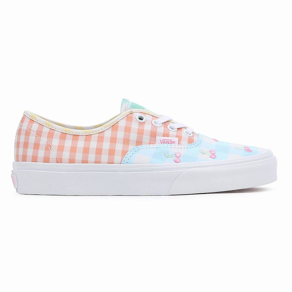 Tenis Vans Gingham Block Authentic Mujer Multicolor | CLU196870