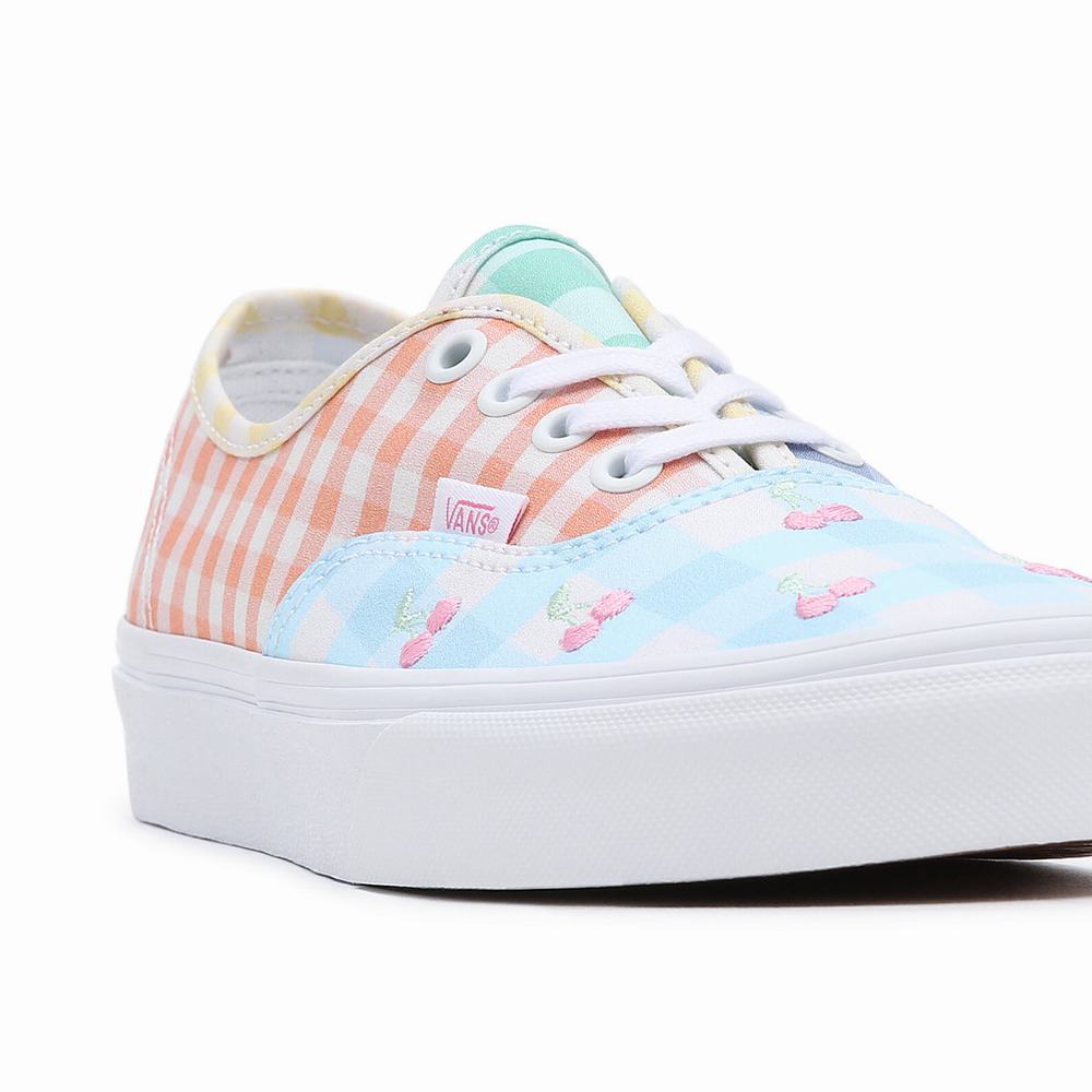 Tenis Vans Gingham Block Authentic Mujer Multicolor | CLU196870