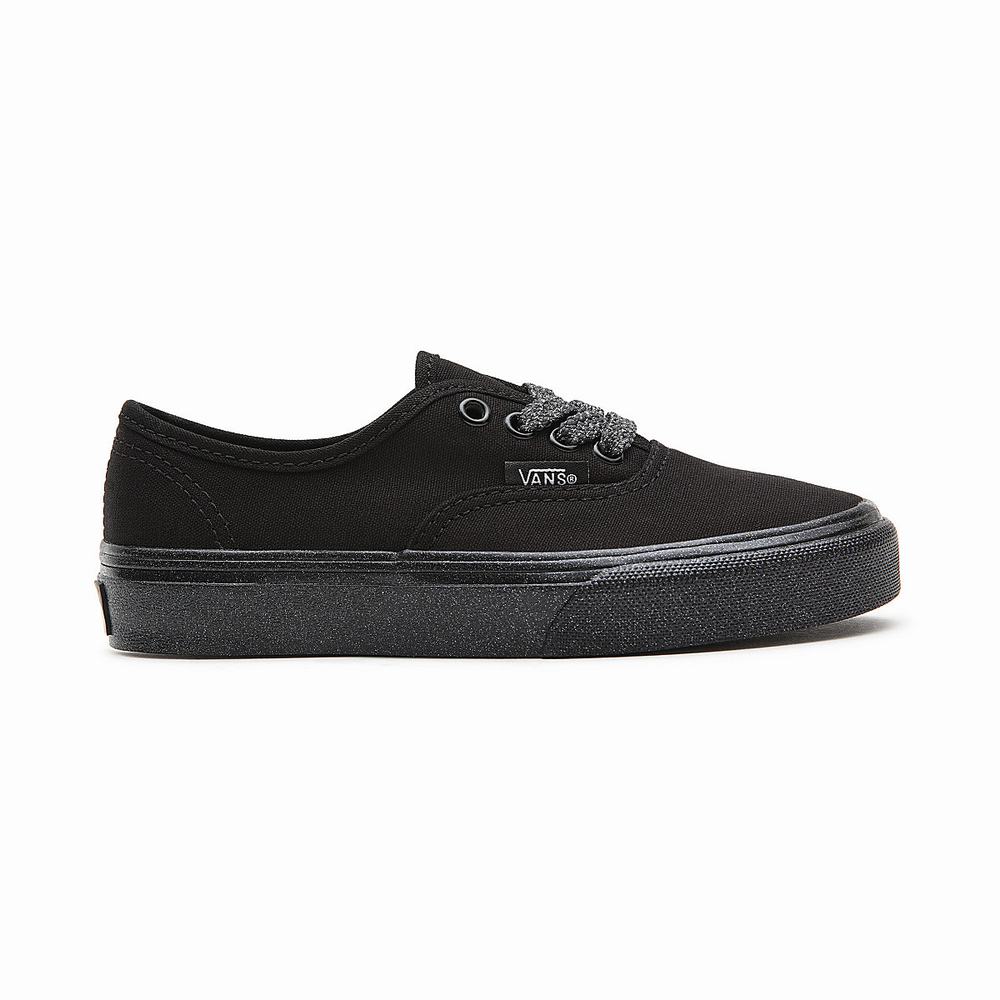 Tenis Vans Glitter Outsole Authentic (4-8 years) Niños Negras | JGN631894