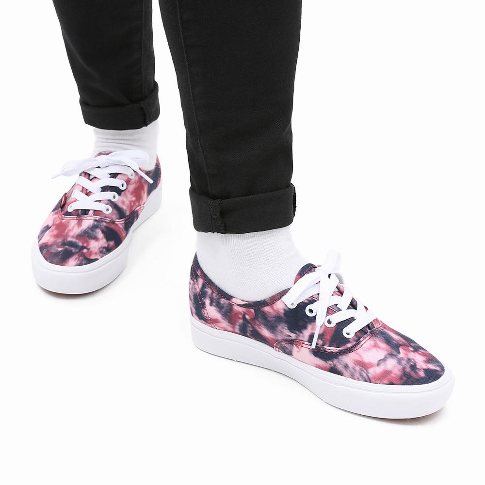 Tenis Vans Grunge Wash ComfyCush Authentic Mujer Rosas/Moradas | ILS520973