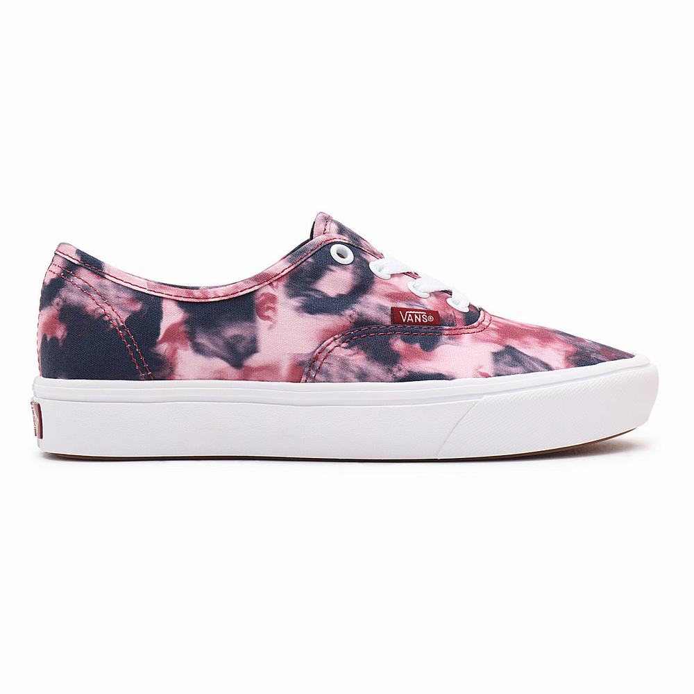 Tenis Vans Grunge Wash ComfyCush Authentic Mujer Rosas/Moradas | ILS520973