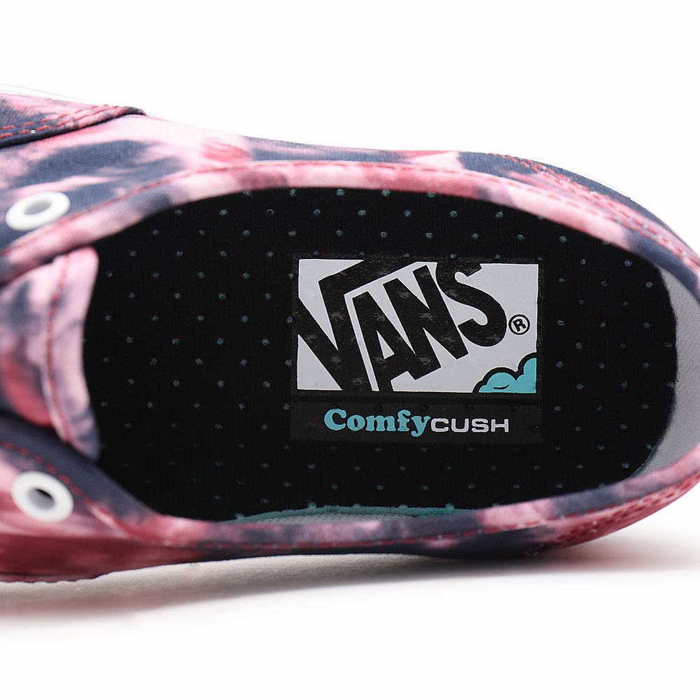 Tenis Vans Grunge Wash ComfyCush Authentic Mujer Rosas/Moradas | ILS520973