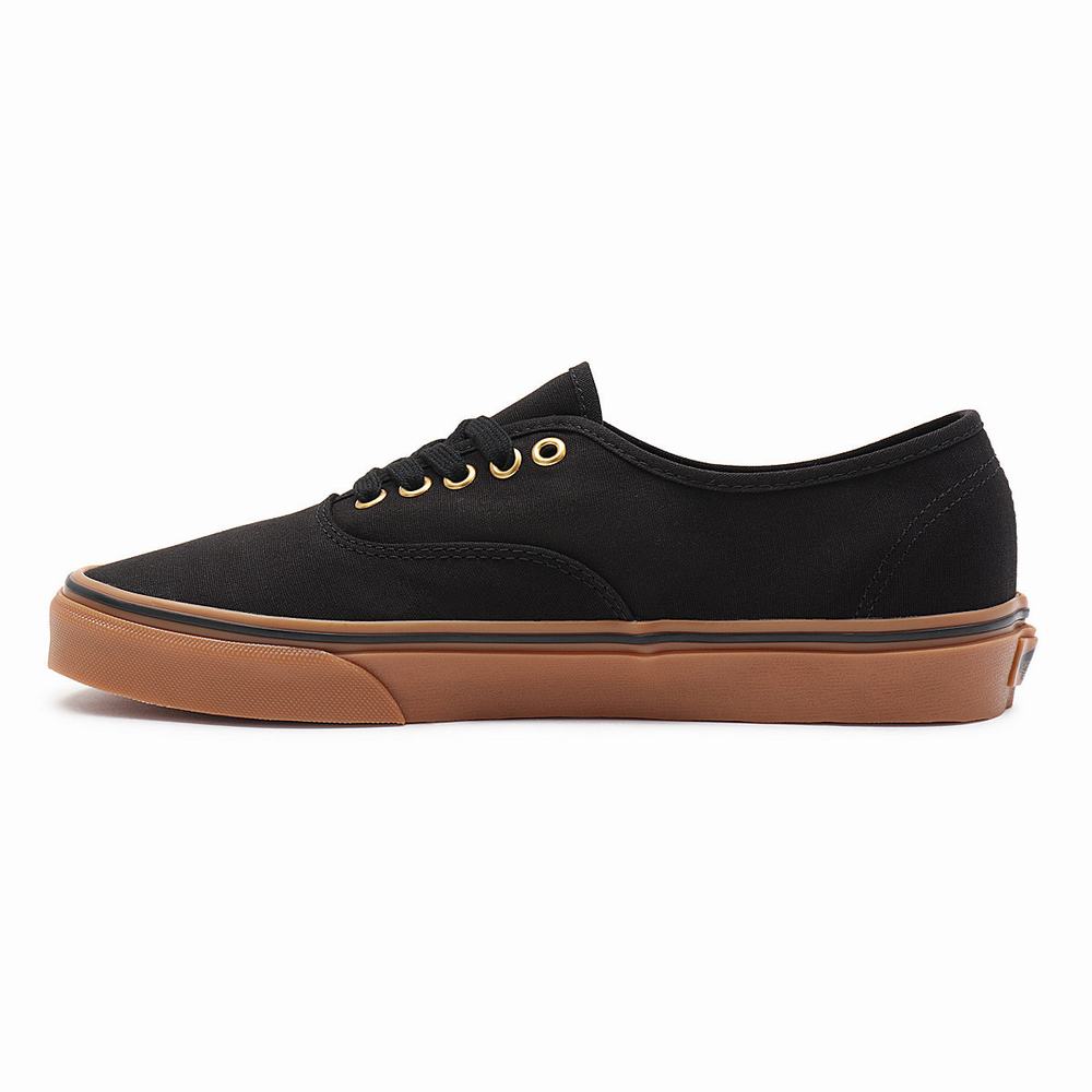 Tenis Vans Gum Authentic Hombre Negras/Marrones | IQG957201