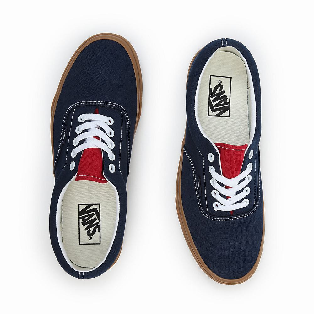 Tenis Vans Gum Era Hombre Azules | PSQ945087