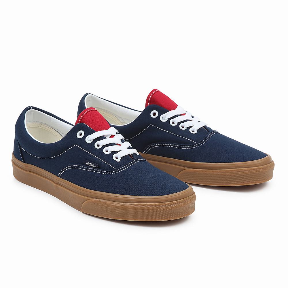 Tenis Vans Gum Era Hombre Azules | PSQ945087