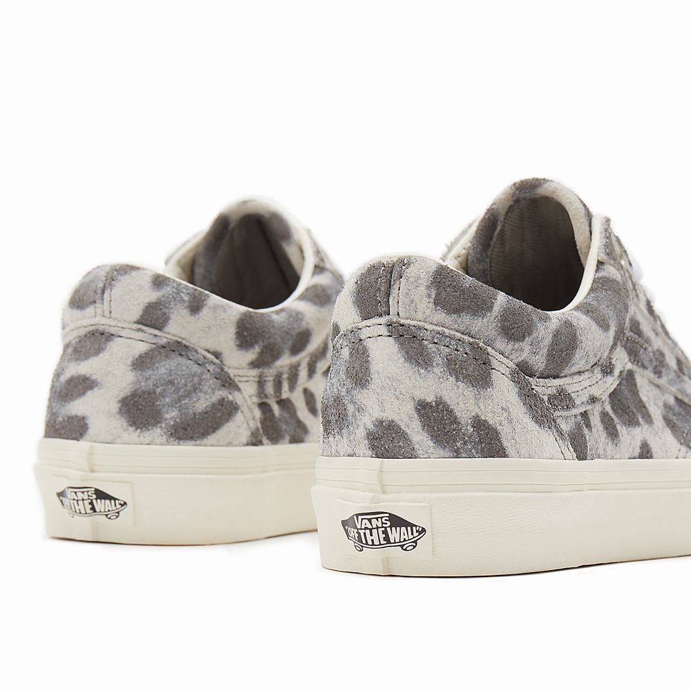 Tenis Vans Hairy Suede Old Skool Mujer Gris | ICK738064