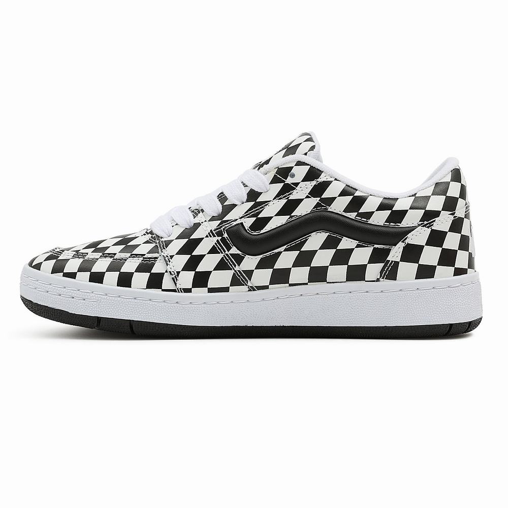 Tenis Vans Half Checkerboard Fairlane Hombre Negras/Blancas | VZI548361