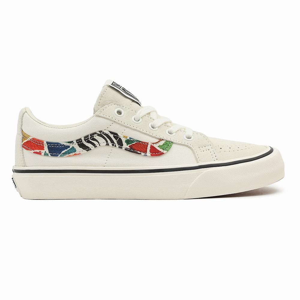 Tenis Vans Hanna Scott Sk8-Low Reissue Sf Mujer Blancas | CIZ145602