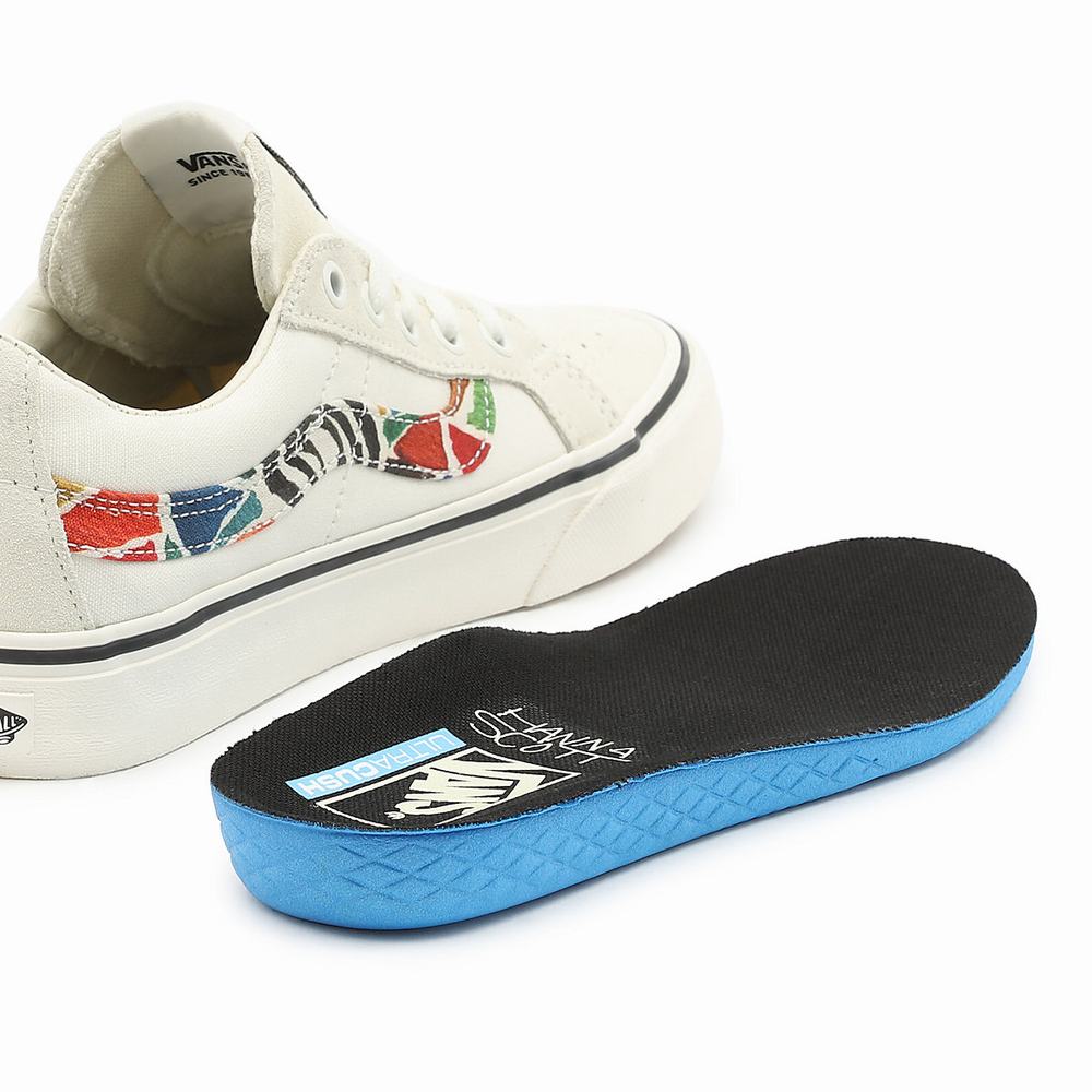 Tenis Vans Hanna Scott Sk8-Low Reissue Sf Hombre Blancas | DRL941653