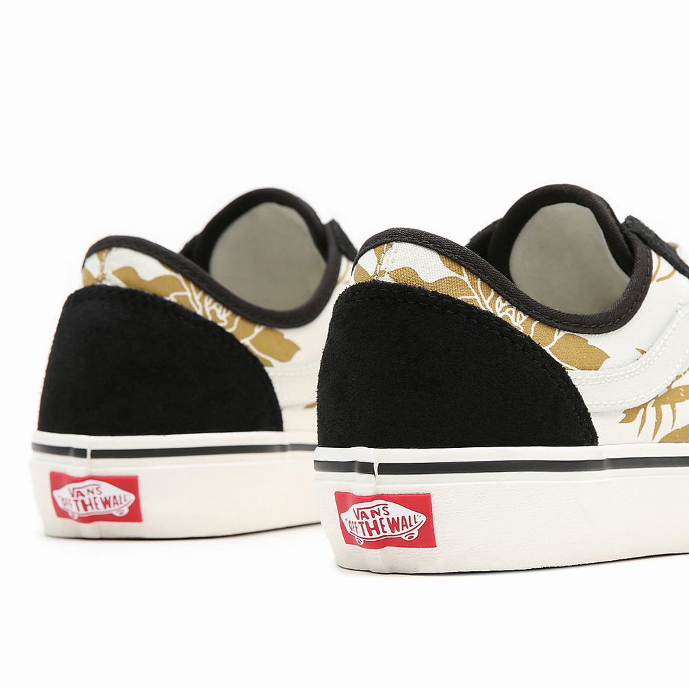 Tenis Vans Island Floral Estilo 36 Decon SF Mujer Negras | WMI938257