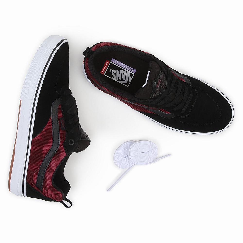 Tenis Vans Kyle Walker Hombre Negras | OIZ107468