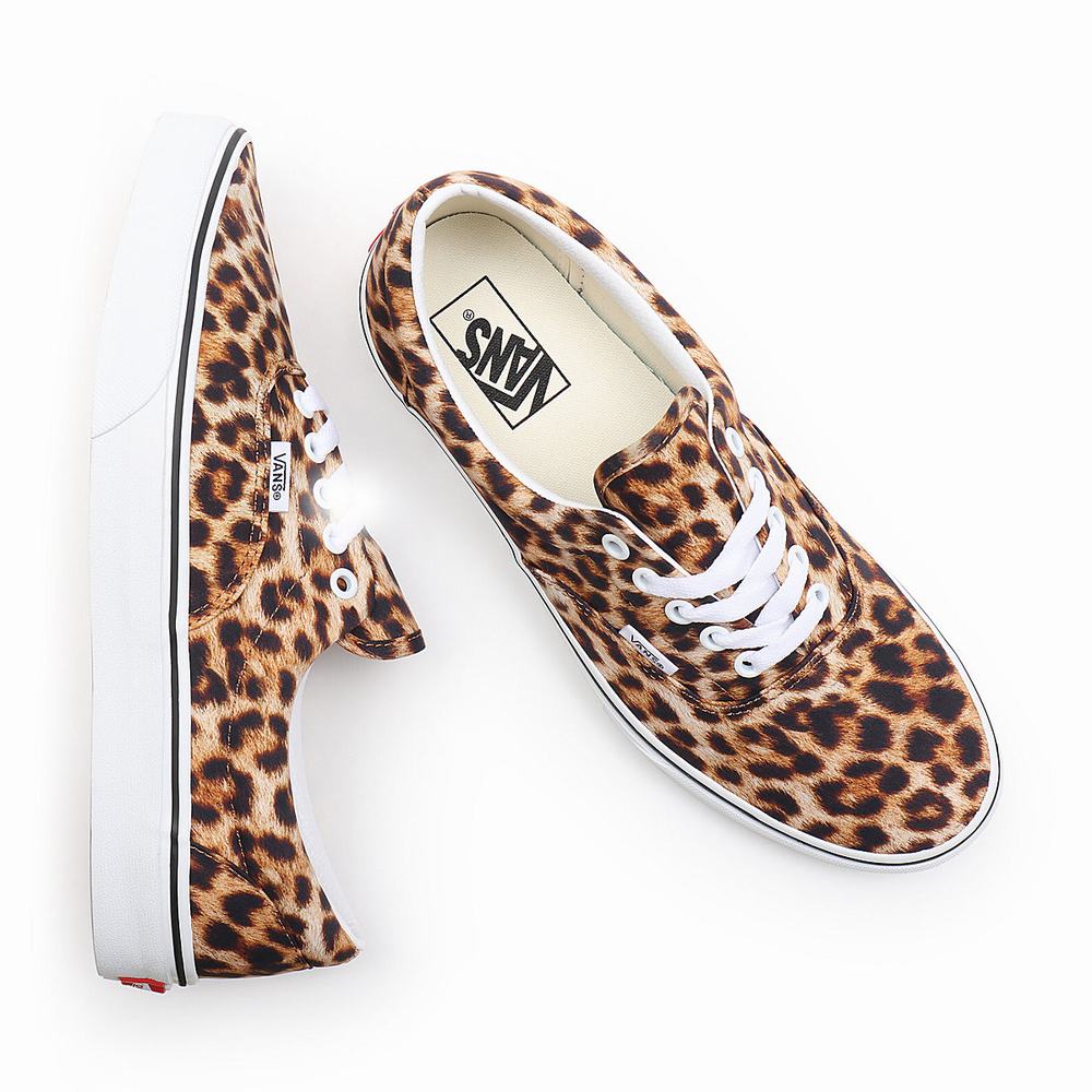 Tenis Vans Leopard Era Mujer Negras | STY031728