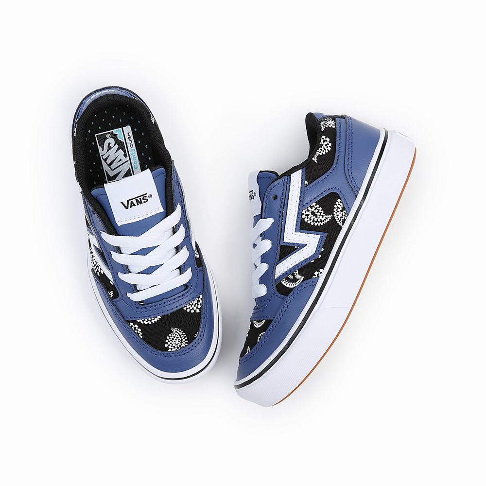 Tenis Vans Lowland ComfyCush (4-8 years) Niños Azules | YLU458126