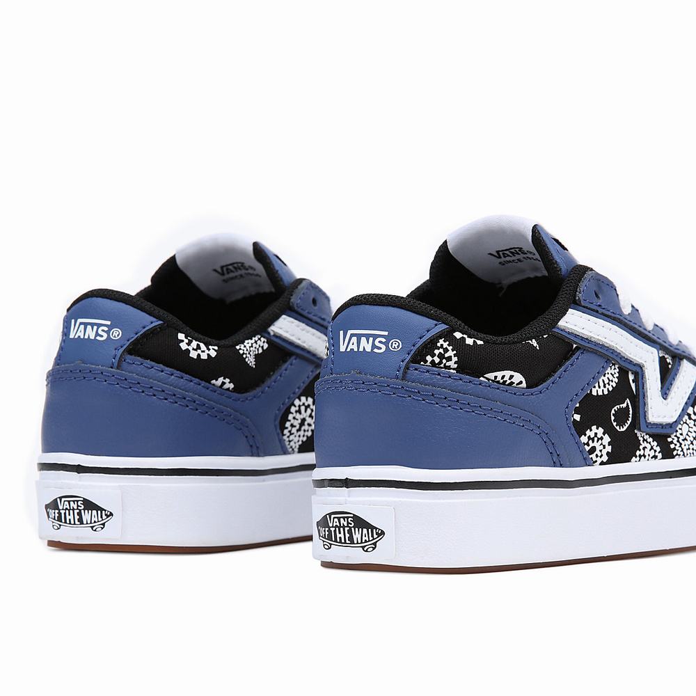 Tenis Vans Lowland ComfyCush (4-8 years) Niños Azules | YLU458126