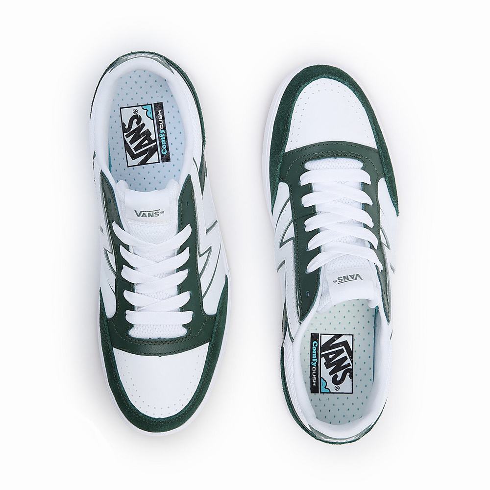 Tenis Vans Lowland ComfyCush Hombre Verde/Blancas | KSQ530829