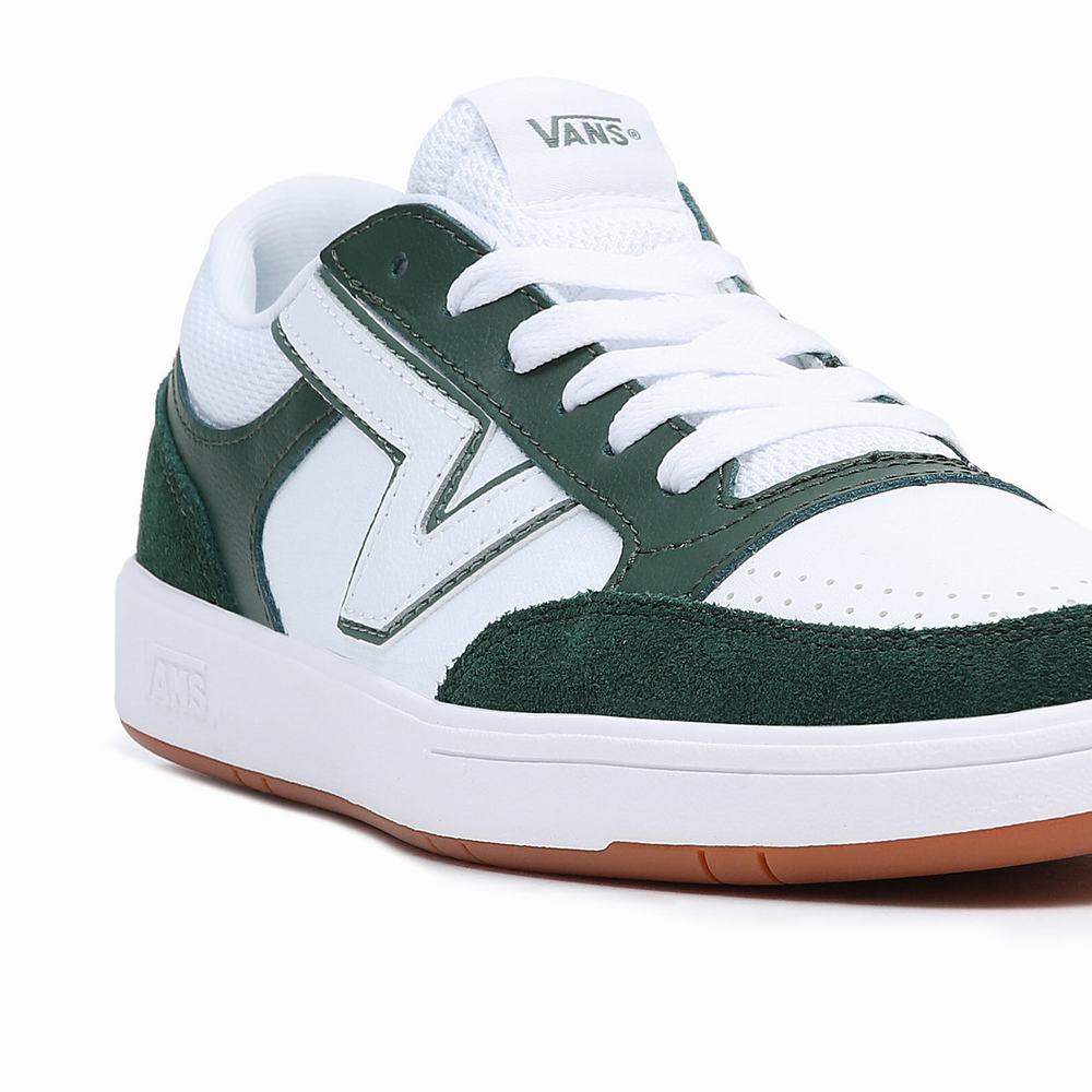 Tenis Vans Lowland ComfyCush Hombre Verde/Blancas | KSQ530829