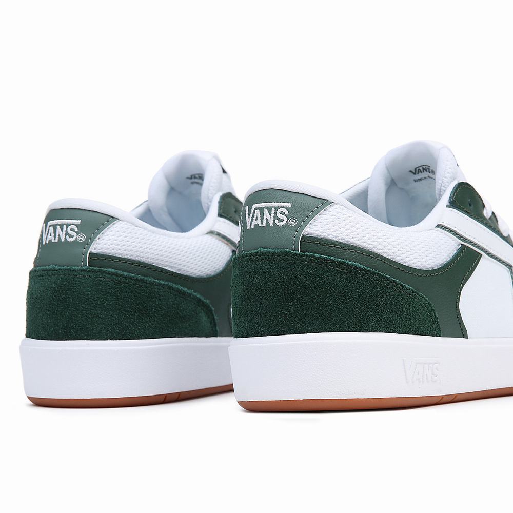 Tenis Vans Lowland ComfyCush Mujer Verde/Blancas | WXF376214