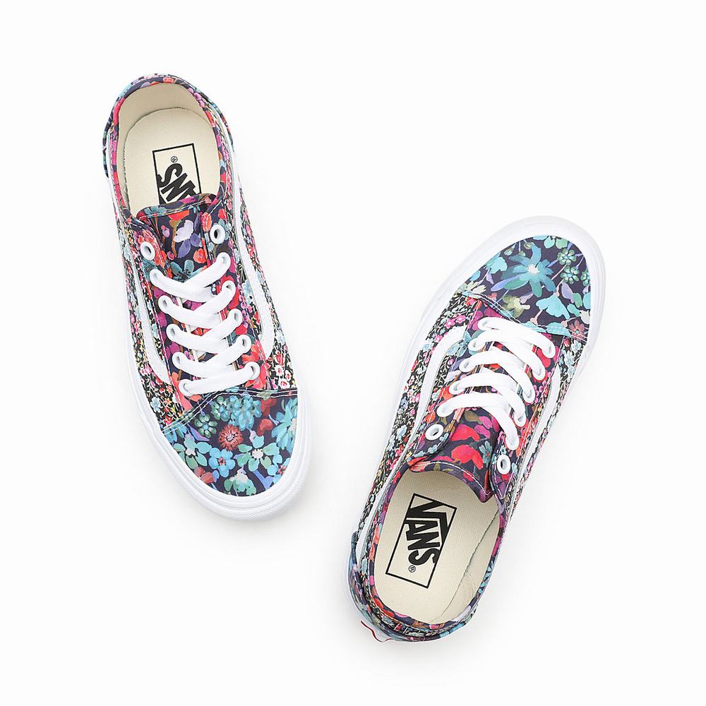 Tenis Vans Made With Liberty Fabric Old Skool Tapered Mujer Multicolor | GXN024637