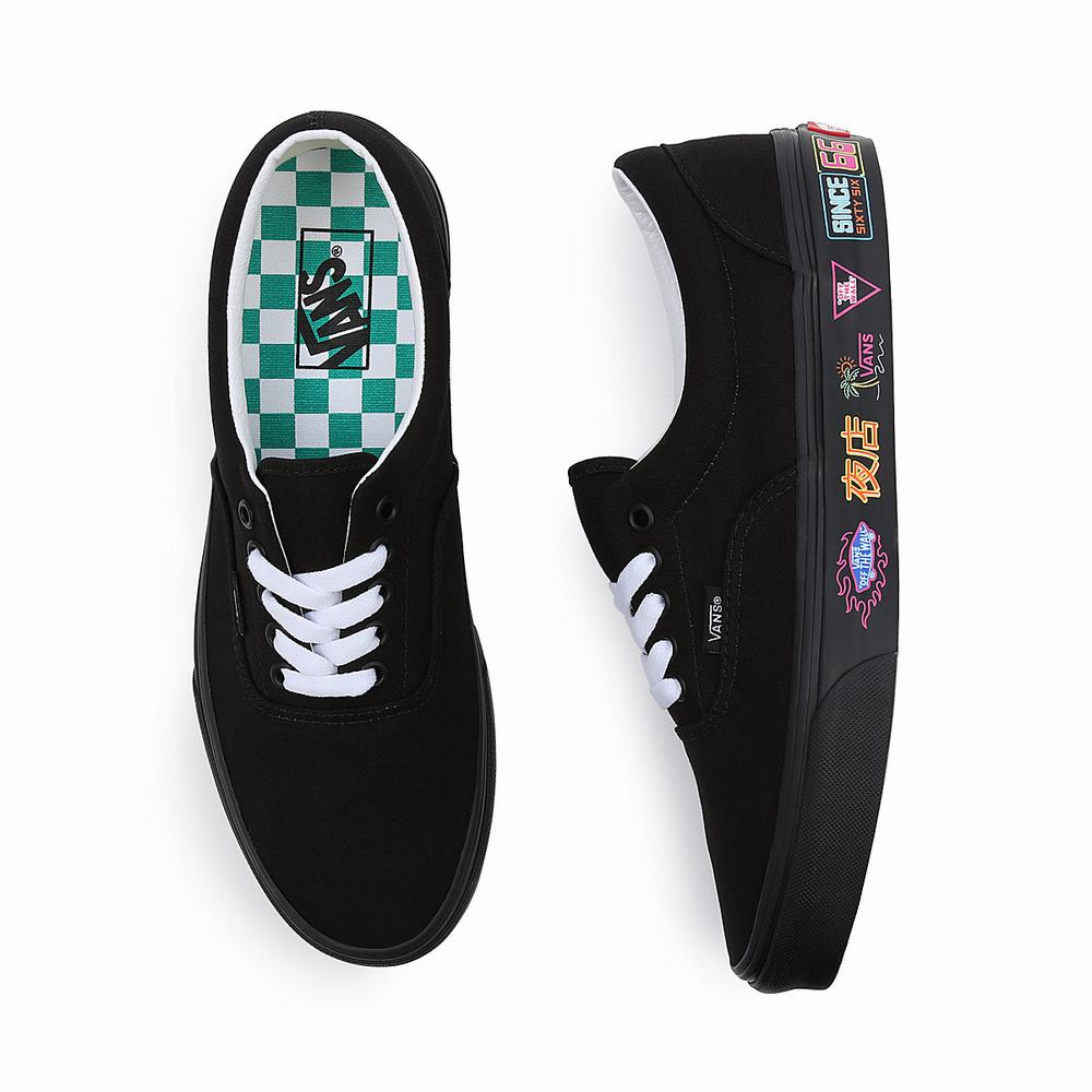 Tenis Vans Market Era Hombre Negras | GEP298753