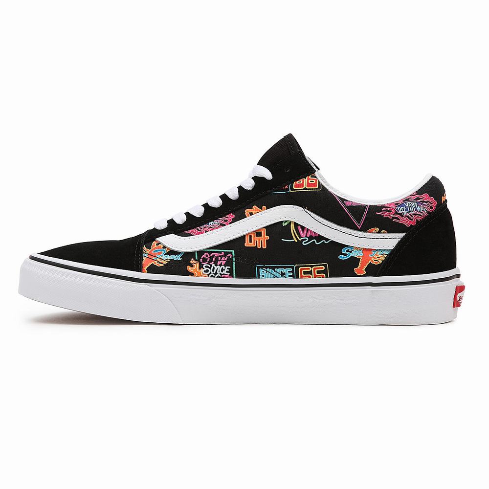 Tenis Vans Market Old Skool Hombre Negras | EIO147903