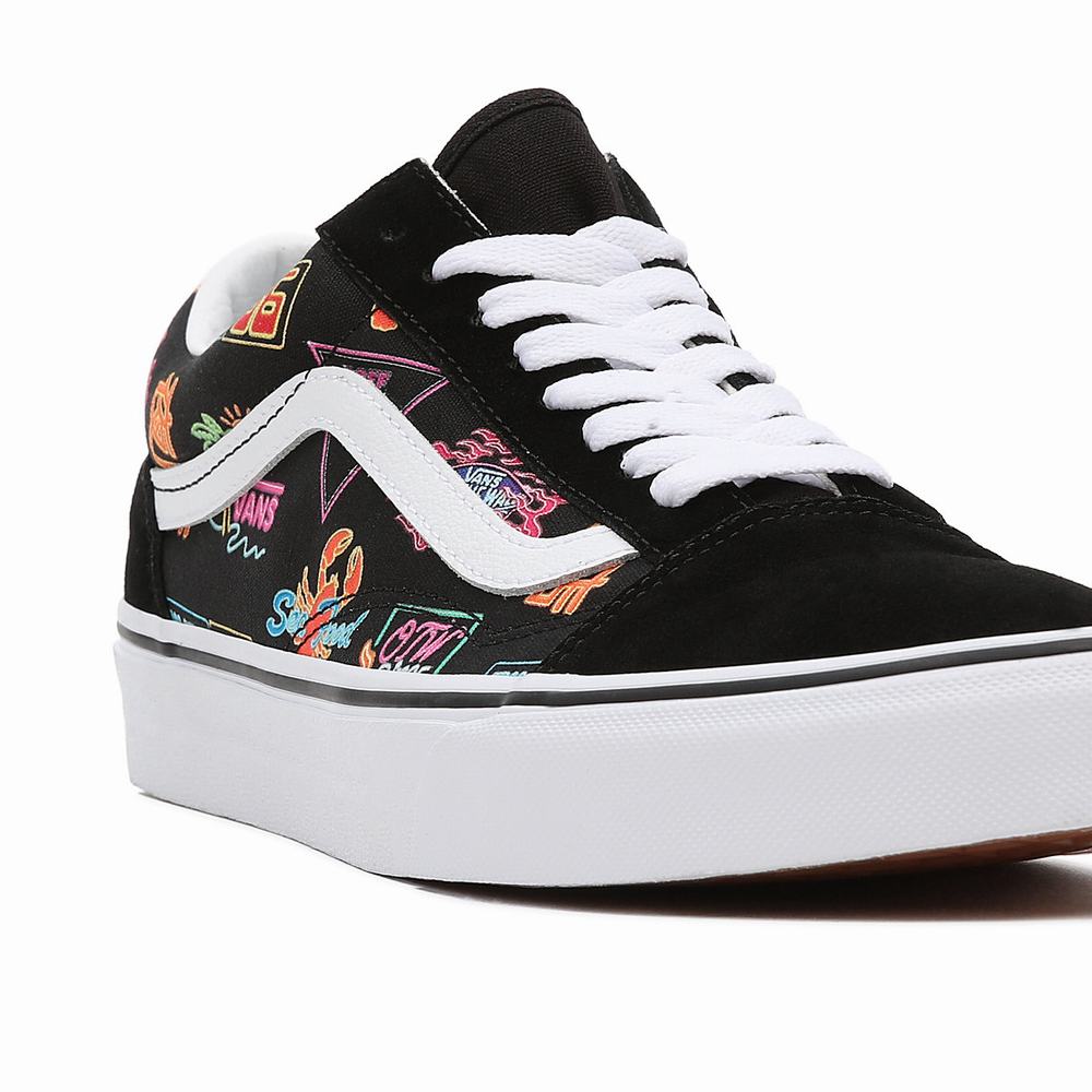 Tenis Vans Market Old Skool Hombre Negras | EIO147903