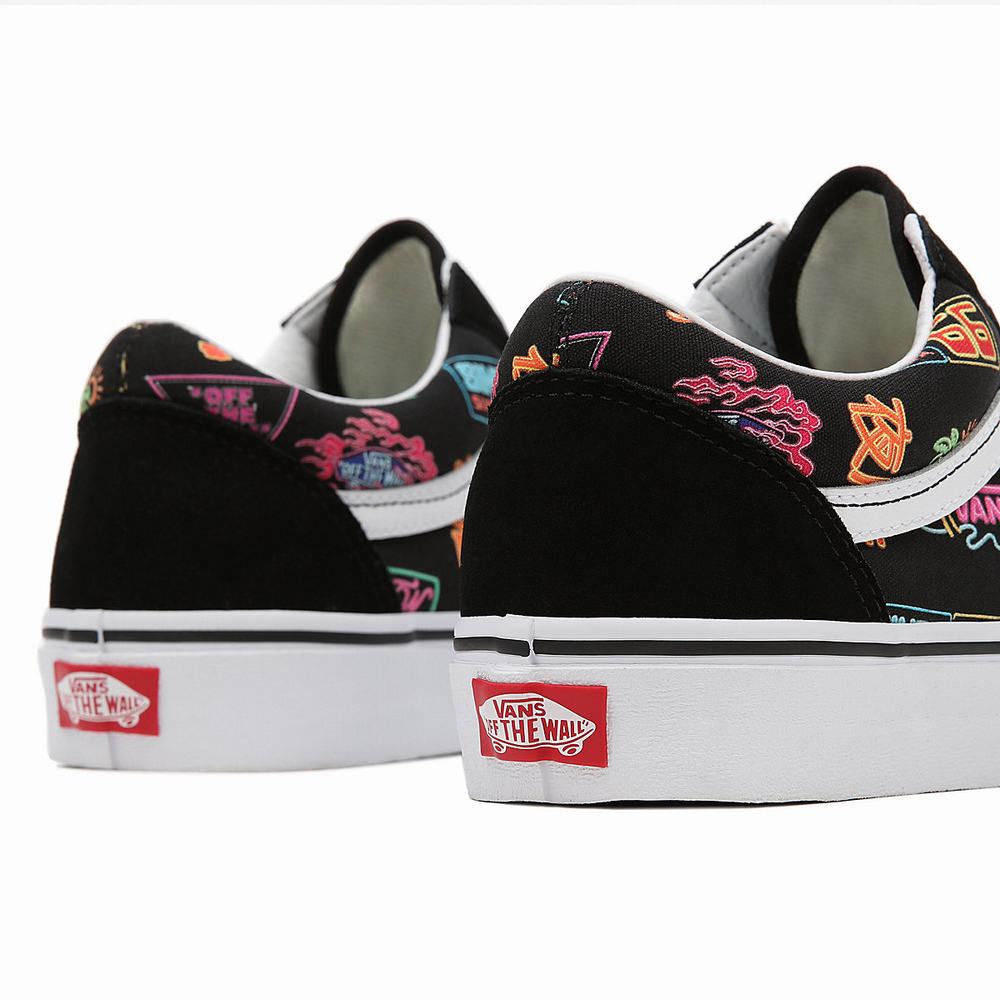 Tenis Vans Market Old Skool Mujer Negras | FMA061352