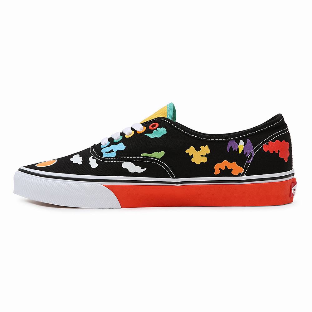 Tenis Vans OTW Gallery Authentic Hombre Negras/Multicolor | AYW932701