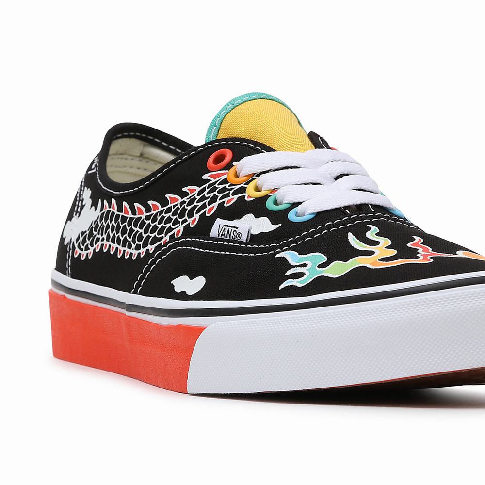 Tenis Vans OTW Gallery Authentic Hombre Negras/Multicolor | AYW932701