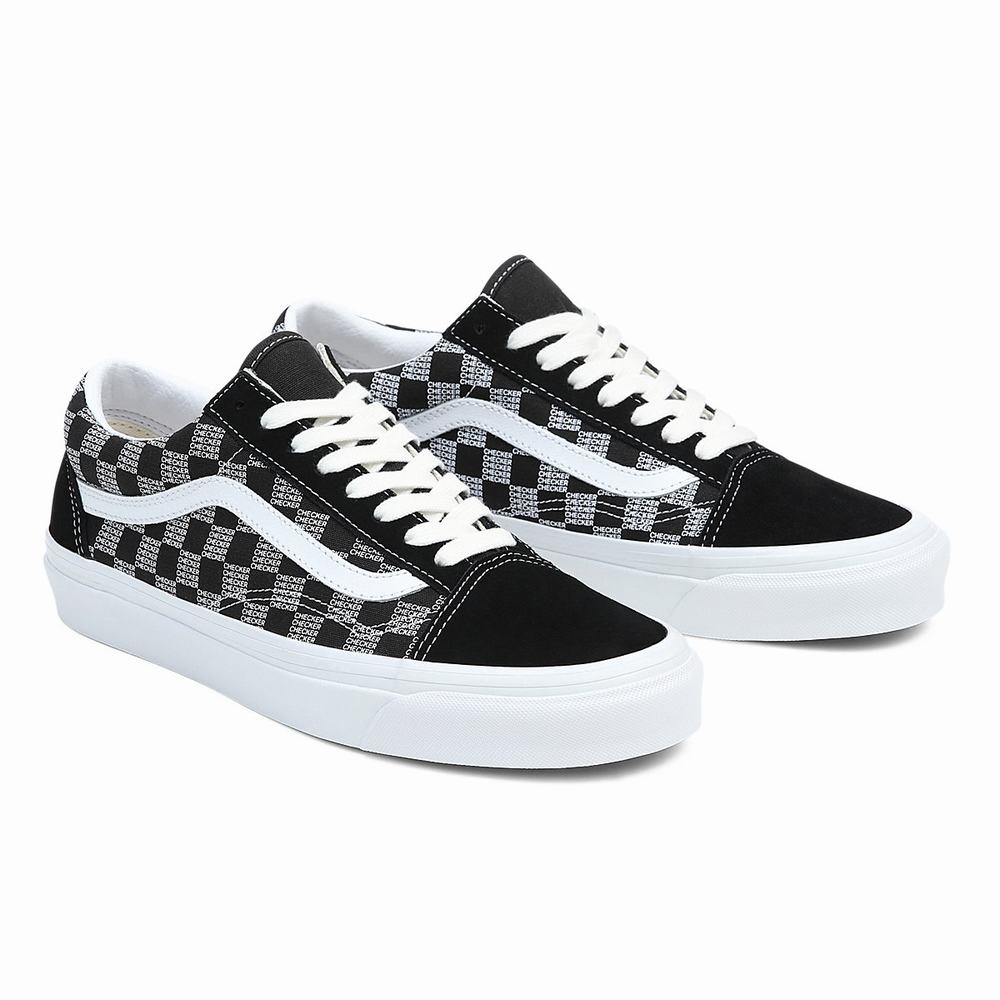 Tenis Vans Old Skool 36 DX Hombre Negras/Gris | GTQ258416