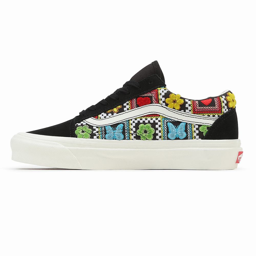 Tenis Vans Old Skool 36 DX Hombre Negras/Multicolor | RWU729864