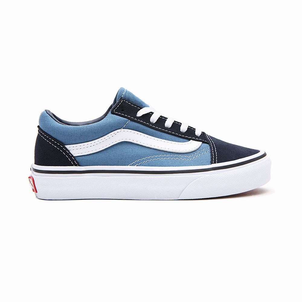 Tenis Vans Old Skool (4-8 years) Niños Azul Marino | OPK035748